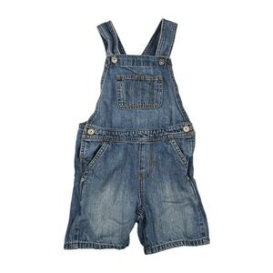 The Children's Place Toddler Size 5T Blue Denim Overalls Bib Light Wash
